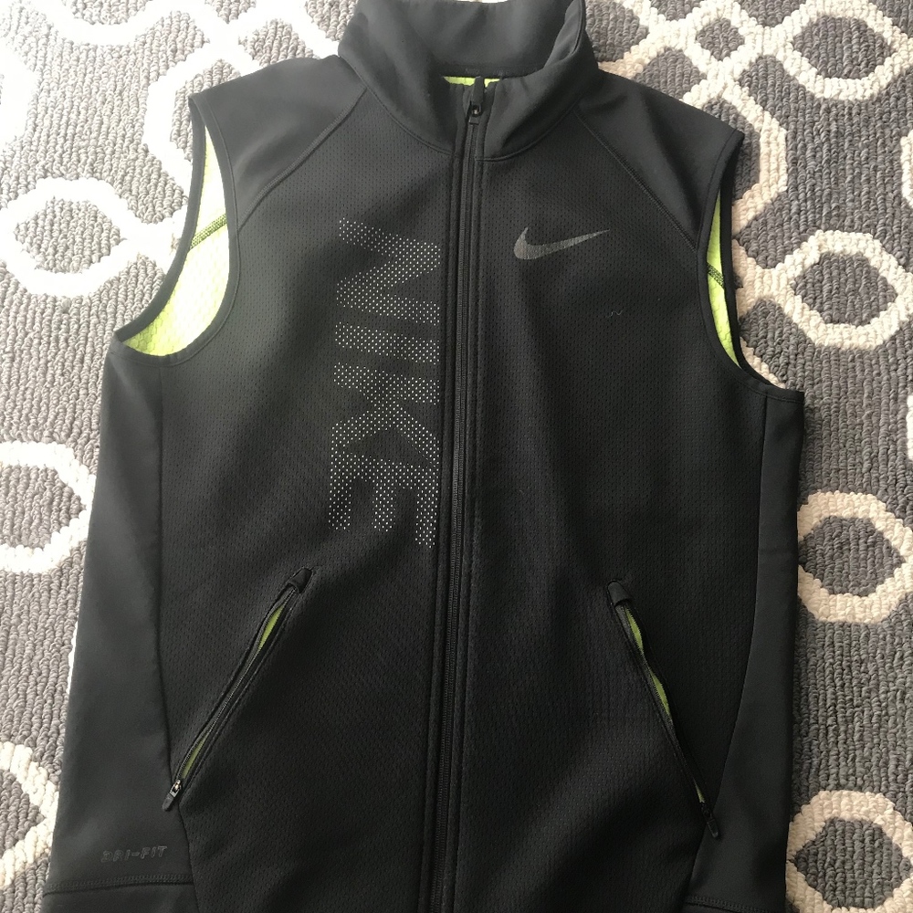 Nike Dri-Fit Black/Neon Vest